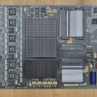 Image showing top printed circuit board of the HP11650 logic analyzer board that can be used in the HP16500 series logic analyzers.